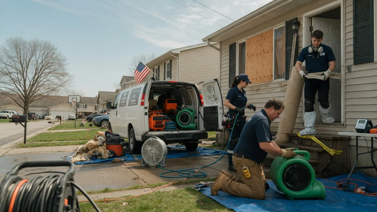 Water Damage Restoration in Racine, WV near me
